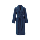 Plain Terry Toweling - Bathrobe - Midnight Blue