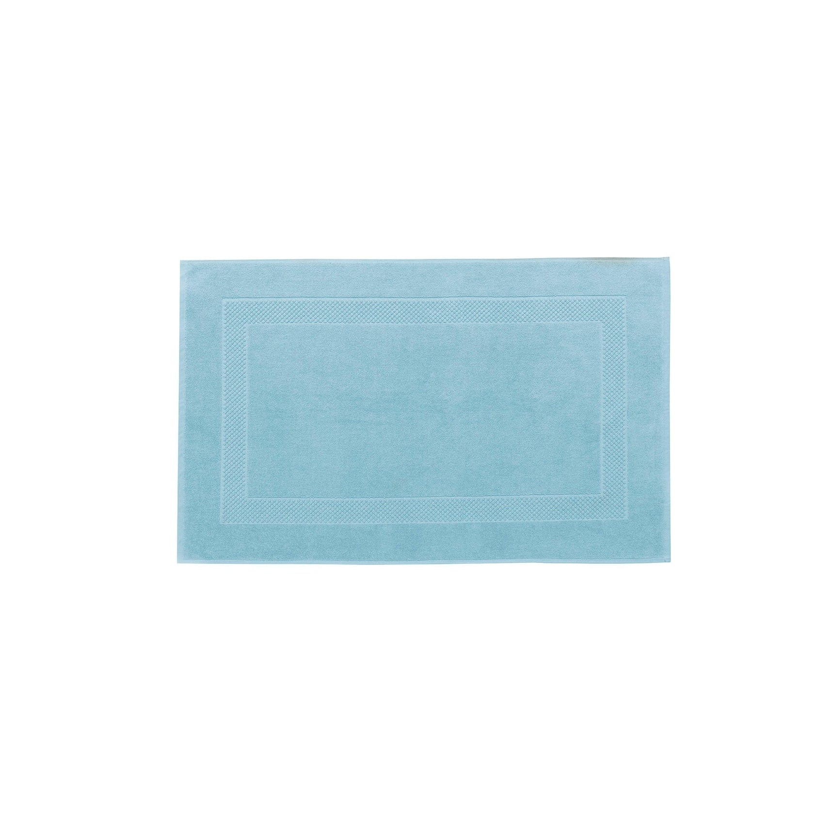 Plain Terry - Bath Mat - Blue