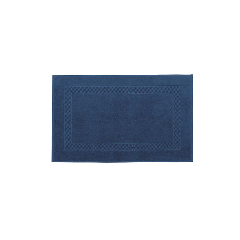 Plain Sponge - Bath Mat - Midnight Blue