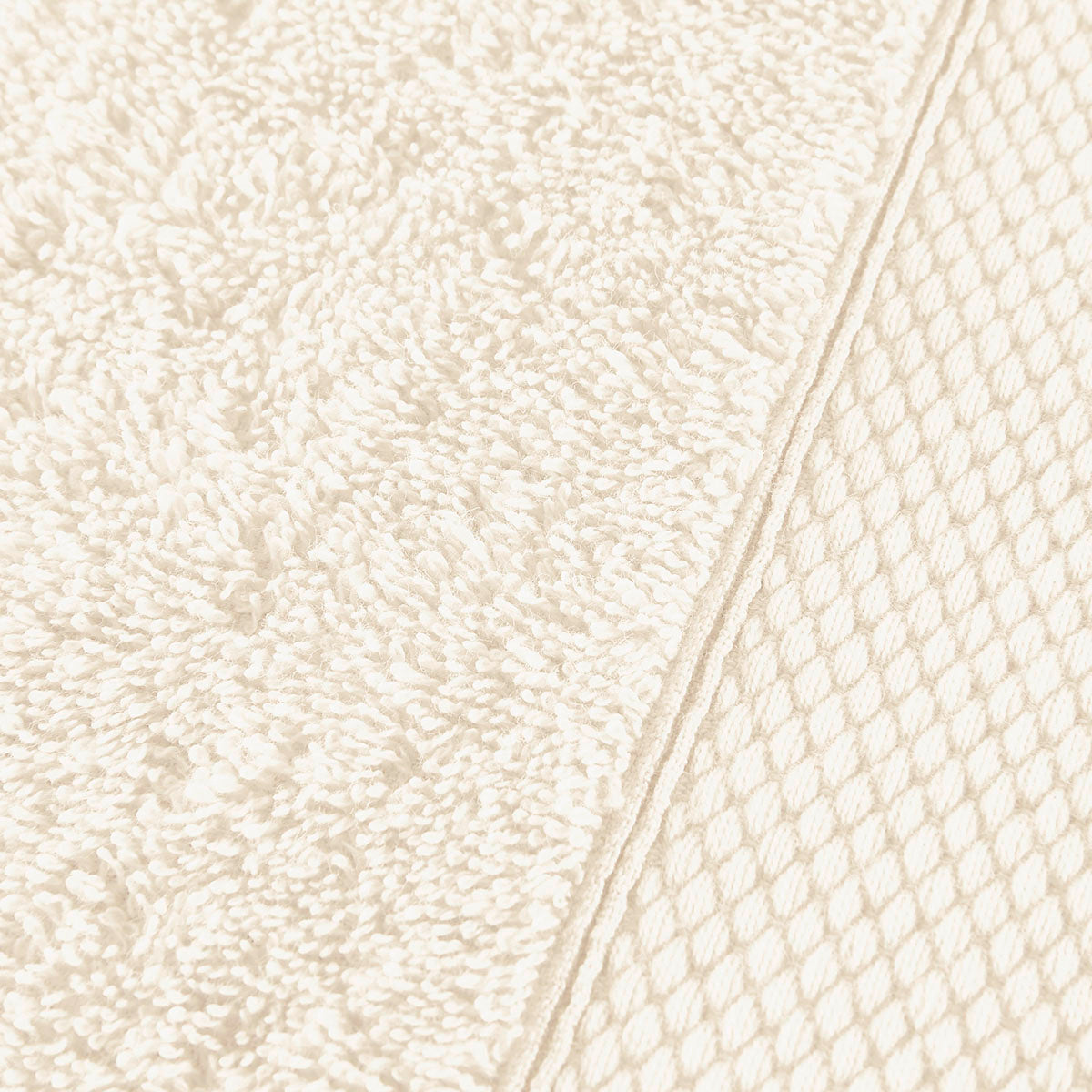 Éponge Unie - Drap de Douche - Crème