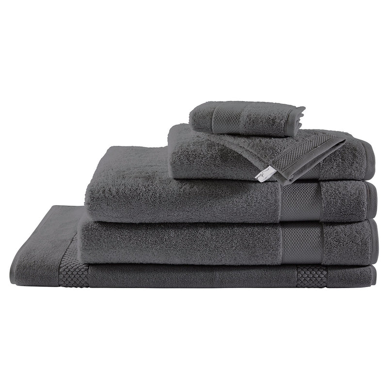 Plain Sponge - Bath Sheet - Anthracite