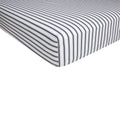 4 Continents - Fitted Sheet - White/Blue