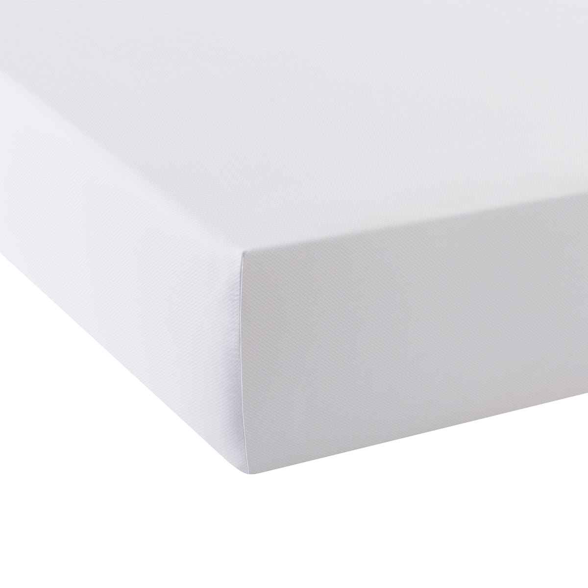 Bord de Mer - Drap Housse - Blanc/Blanc