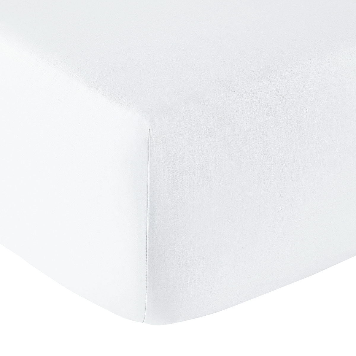 Percale Unie - Drap Housse - Blanc