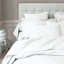 Plain Percale - Pillowcase - White