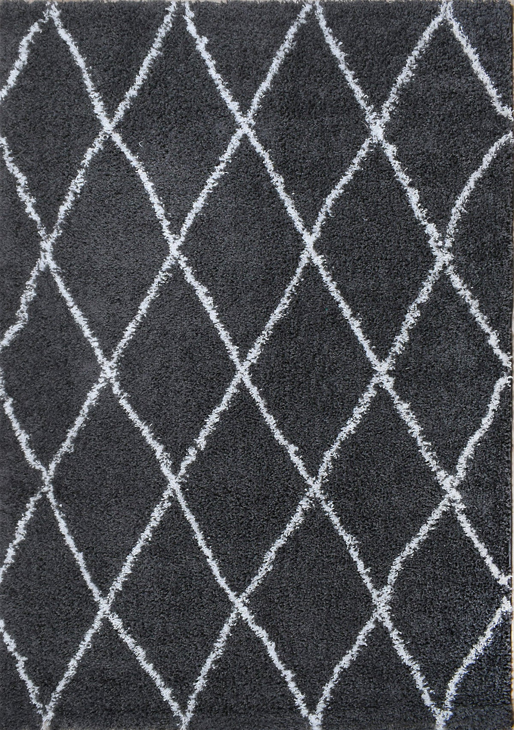 Asma - Tapis D'Intérieur - Polypropylène - Anthracite