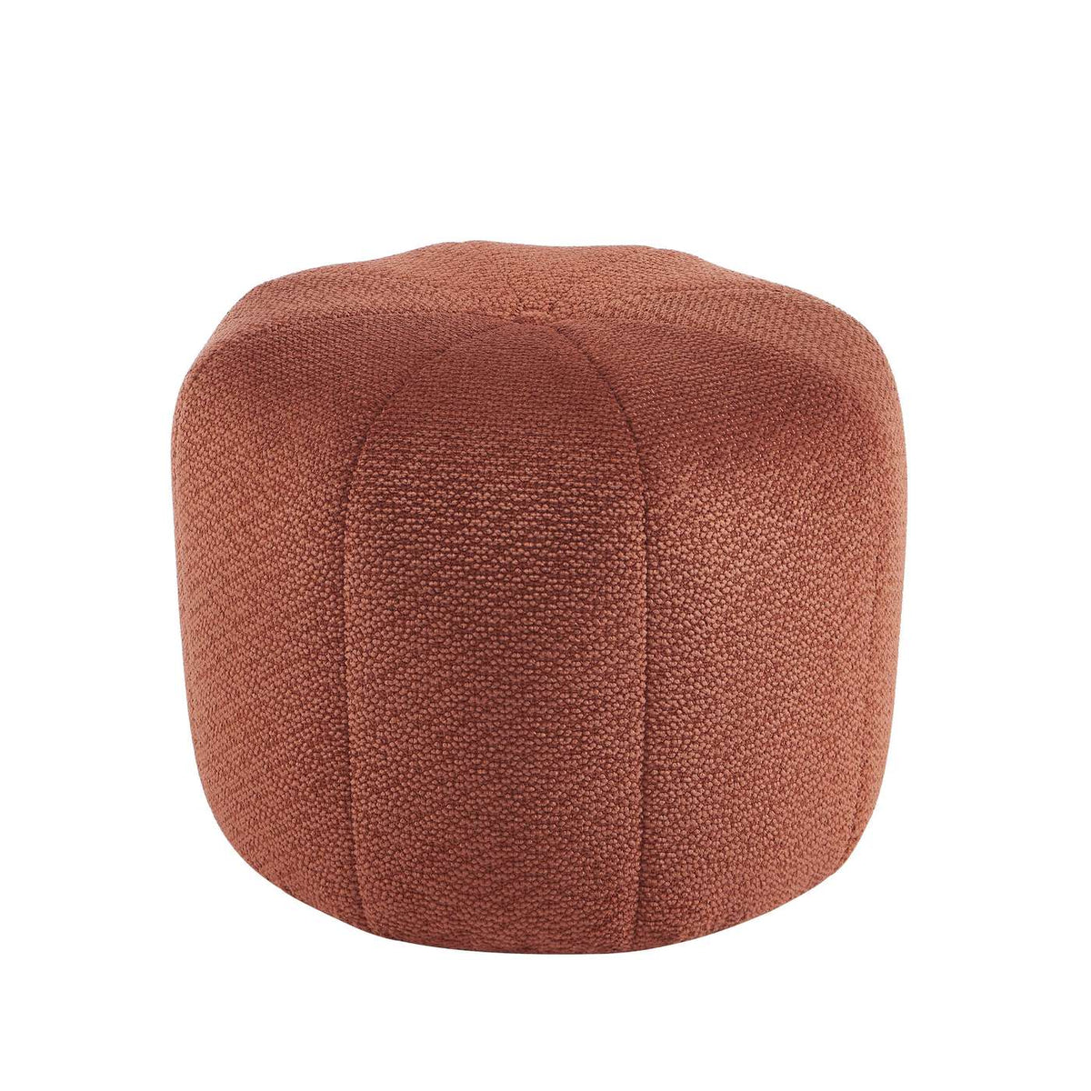 Assa - Pouf - Tissu - Bordeaux