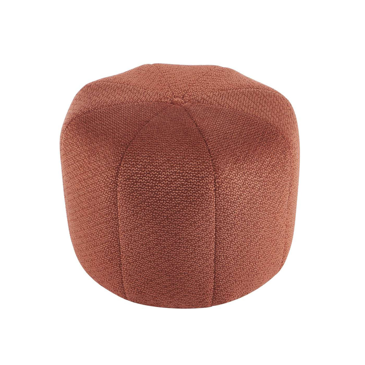 Assa - Pouf - Tissu - Bordeaux