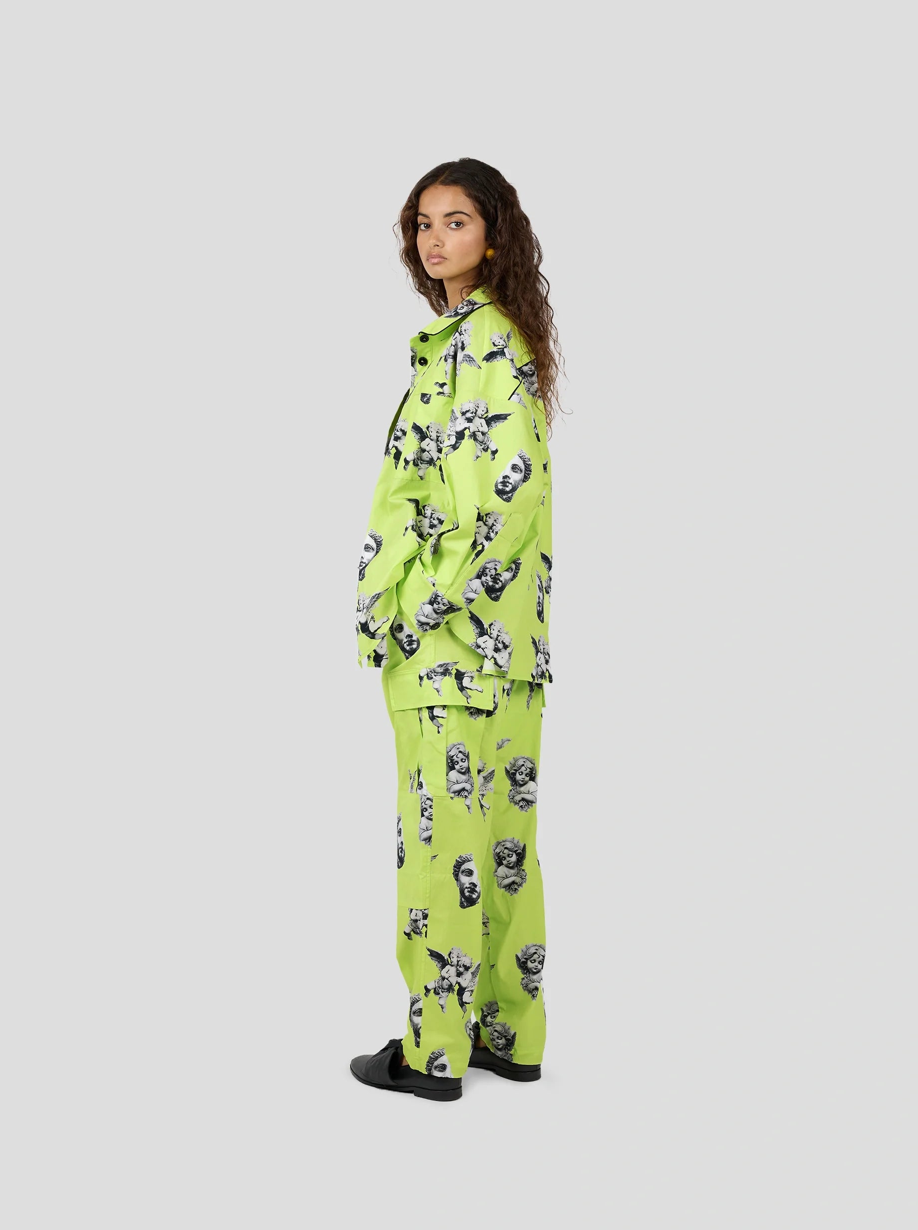 Santino Trousers in Angels Printed Toile