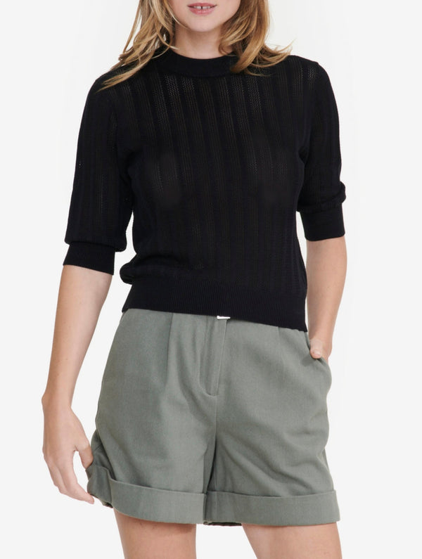Jersey - Negro - Mujer