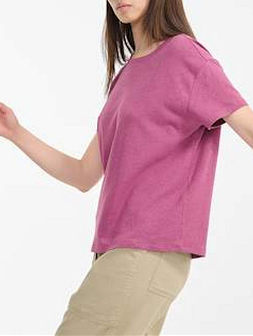 T-Shirt Manches Courtes - Parme - Femme