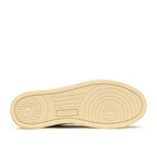 Autry Medalist Leather Low White Bottle Green - Noir;Blanc