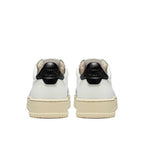Autry Medalist Leather Low White Black - Blanc