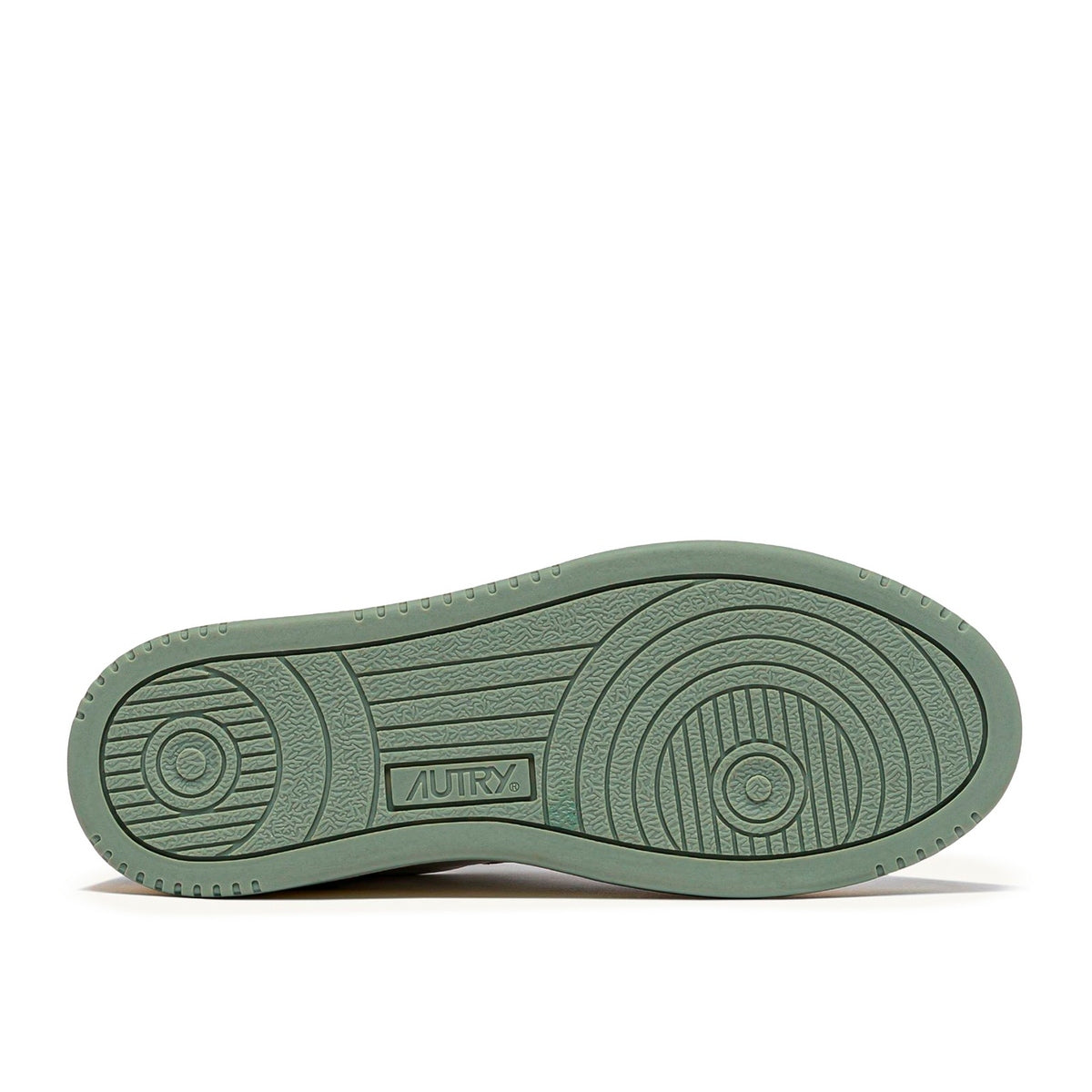 Autry Medalist Leather Low White Polignac (W) - Green