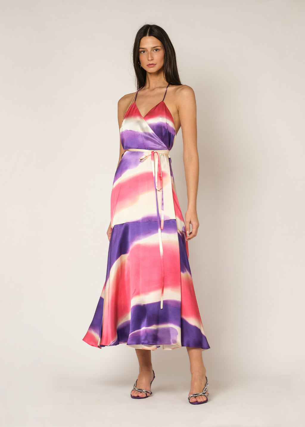 Aurore Tie & Die Dress