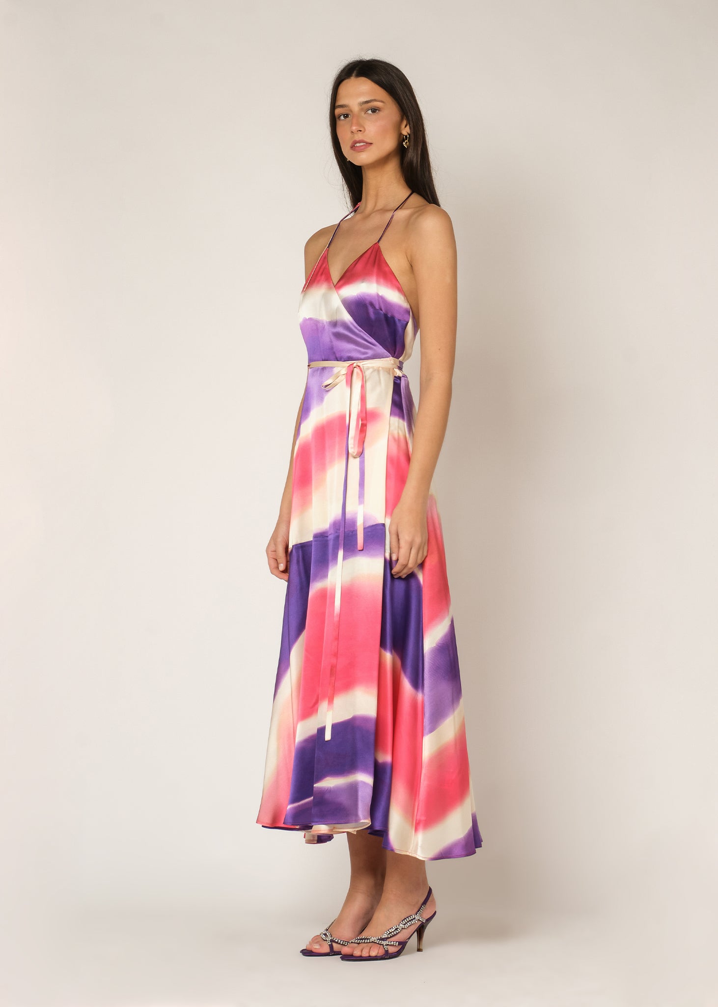 Aurore Tie & Die Dress