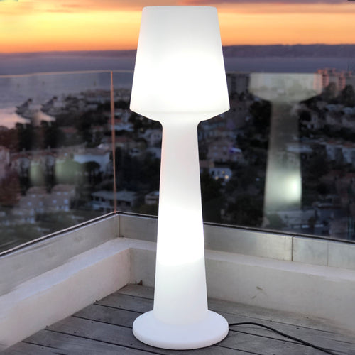 Austral - Lampadaire Filaire - Polyéthylène - Blanc
