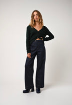 V-halset cardigan - Chalais - Cypres