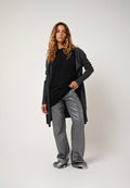 Veste Longue - Chésery - Anthracite Chiné