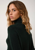 Turtleneck Jumper - Bise - Cypress