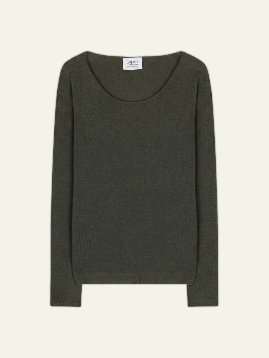 Crew-Neck Jumper - Lanfon - Khaki