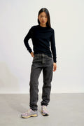 Pull Col Rond - Ecrin - Noir