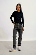 Pull Col Rond - Ecrin - Noir