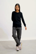 Pull Col Rond - Etret - Noir