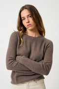 Maglione Girocollo - Etret - Marrone