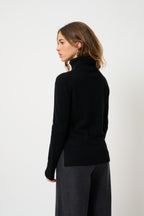 Pull Col Roulé - Fornet - Noir