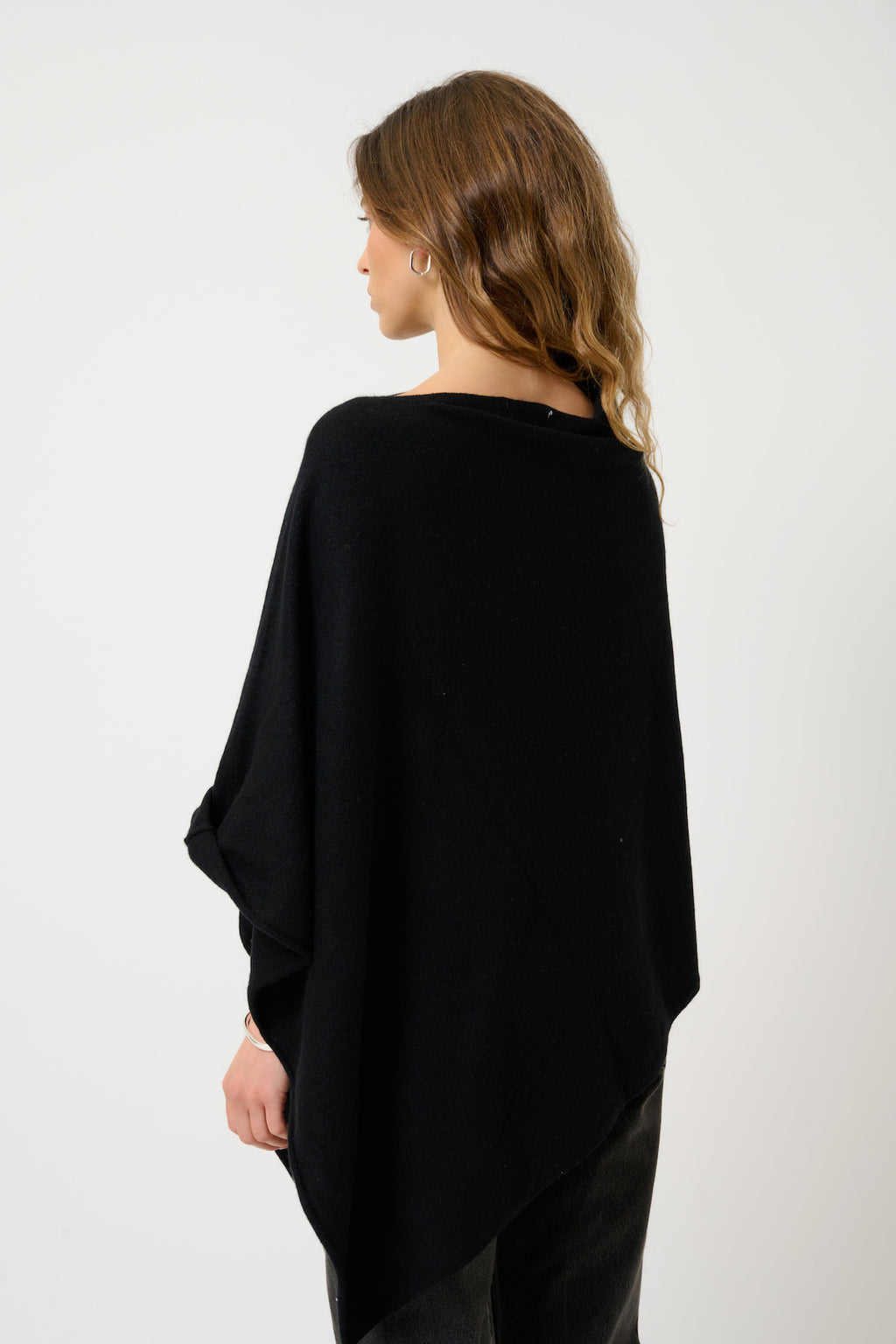Poncho - Carra - Noir