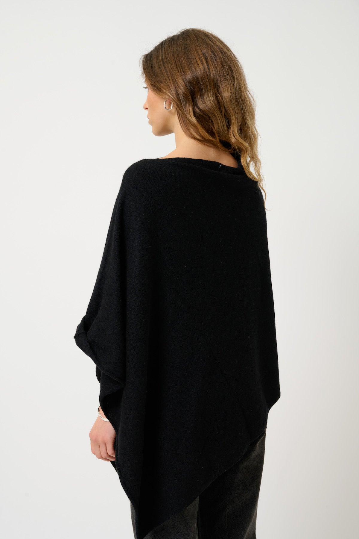 Poncho - Carra - Noir