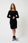 Robe Col Rond - Armet - Noir