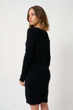 Robe Col Rond - Armet - Noir