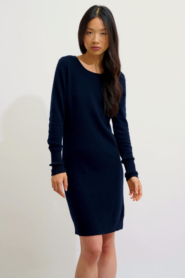 Robe Col Rond - Armet - Navy