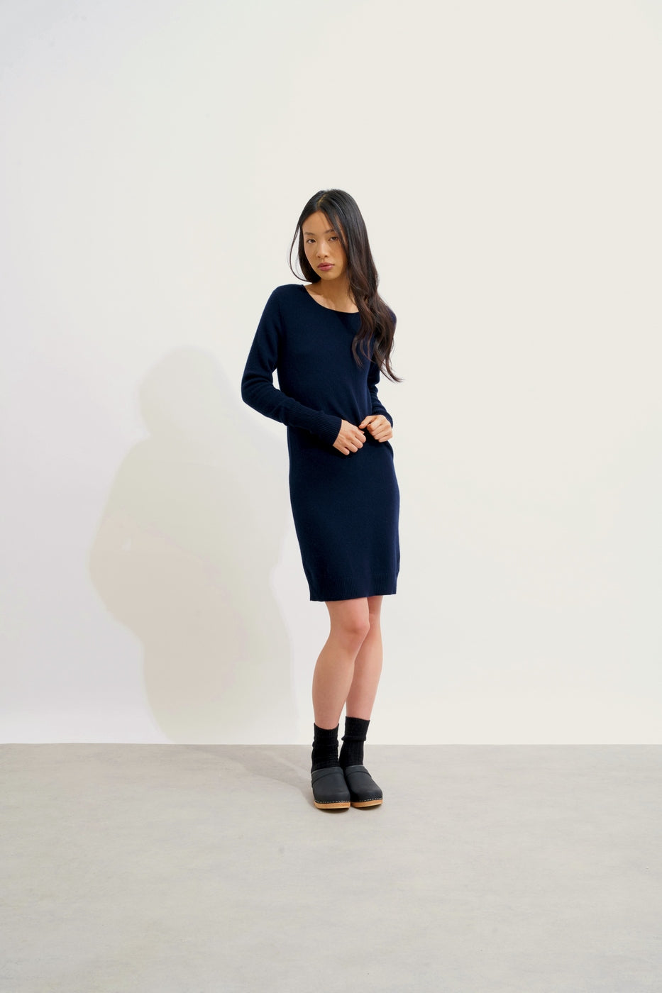 Robe Col Rond - Armet - Navy