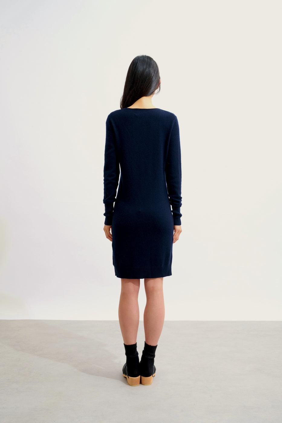Robe Col Rond - Armet - Navy