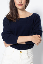 Pull Col Rond - Faraut - Navy