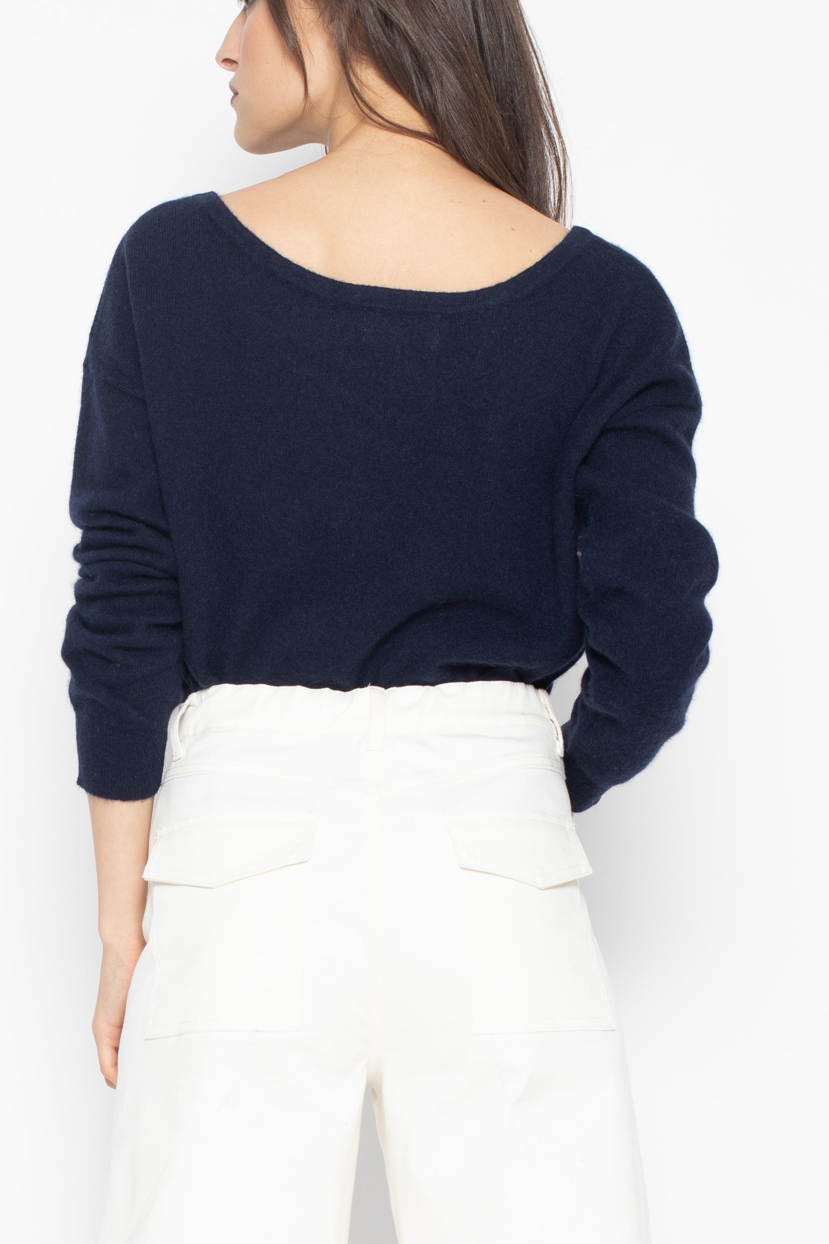 Pull Col Rond - Faraut - Navy