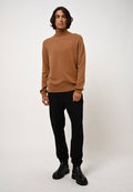 Rollkragenpullover – Bange – Haselnussbraun
