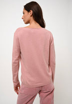 U-Boot-Ausschnitt-Pullover - Lanfon - Rosa
