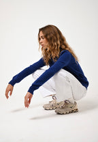 Pull Col Rond - Etret - Outremer