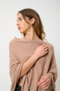 Poncho - Carra - Mottled Camel