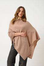 Poncho - Carra - Mottled Camel