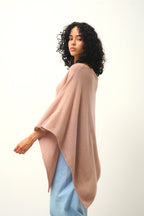 Poncho - Carra - Mottled Camel