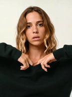 V-Neck Jumper - Gardoria - Cypress