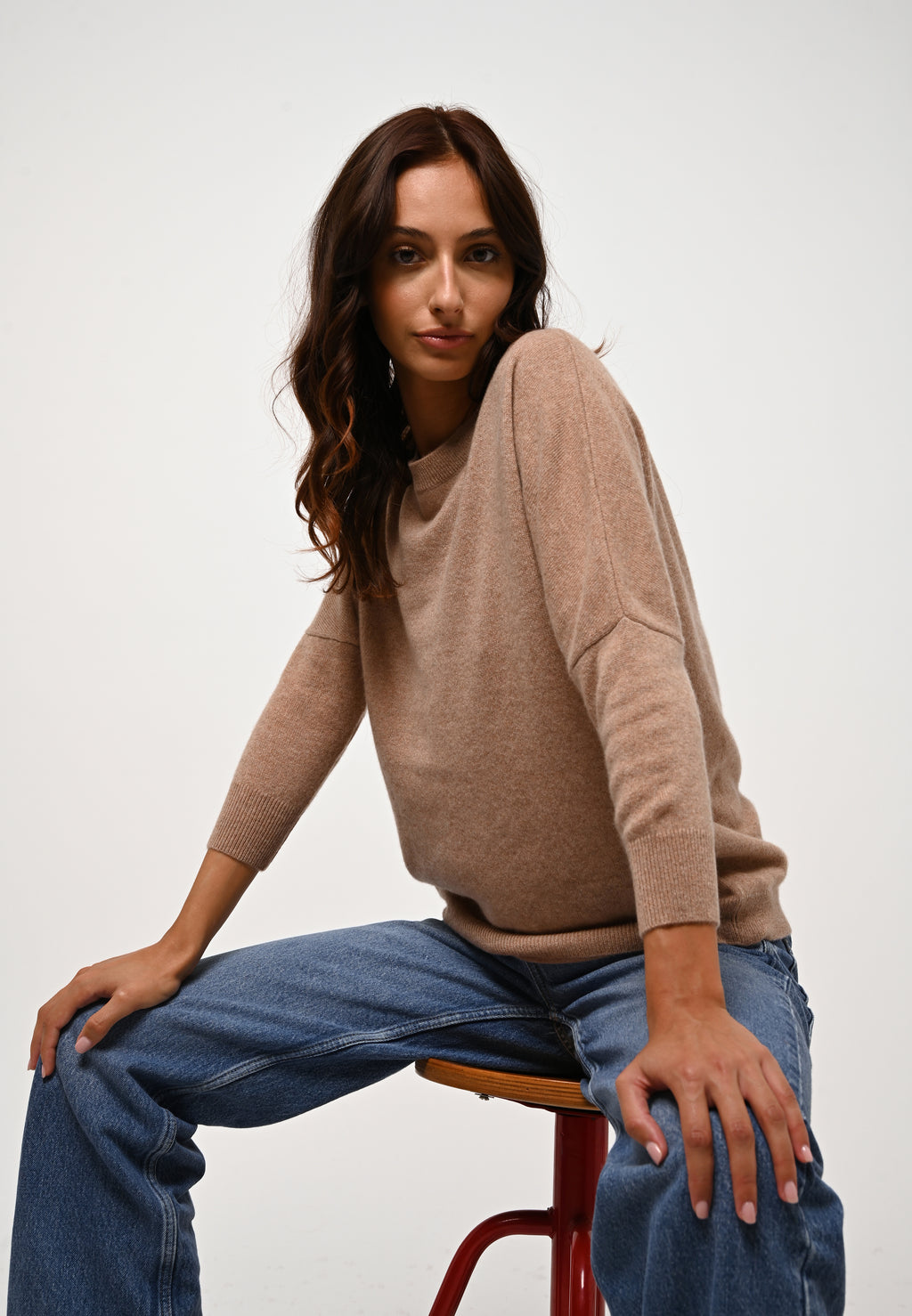 Pull Chauve Souris - Goléon - Camel Chiné