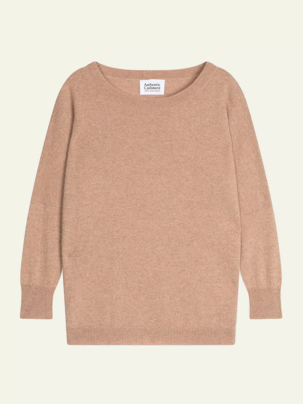 Fledermaus-Pullover - Goléon - Camel Meliert