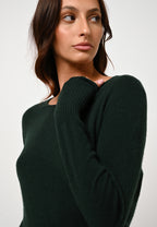 Round-Neck Dress - Armet - Cypress