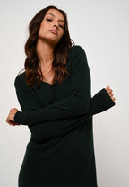 Robe Col V - Capelet - Cyprès